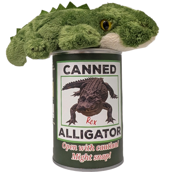 Rex the Canned Alligator