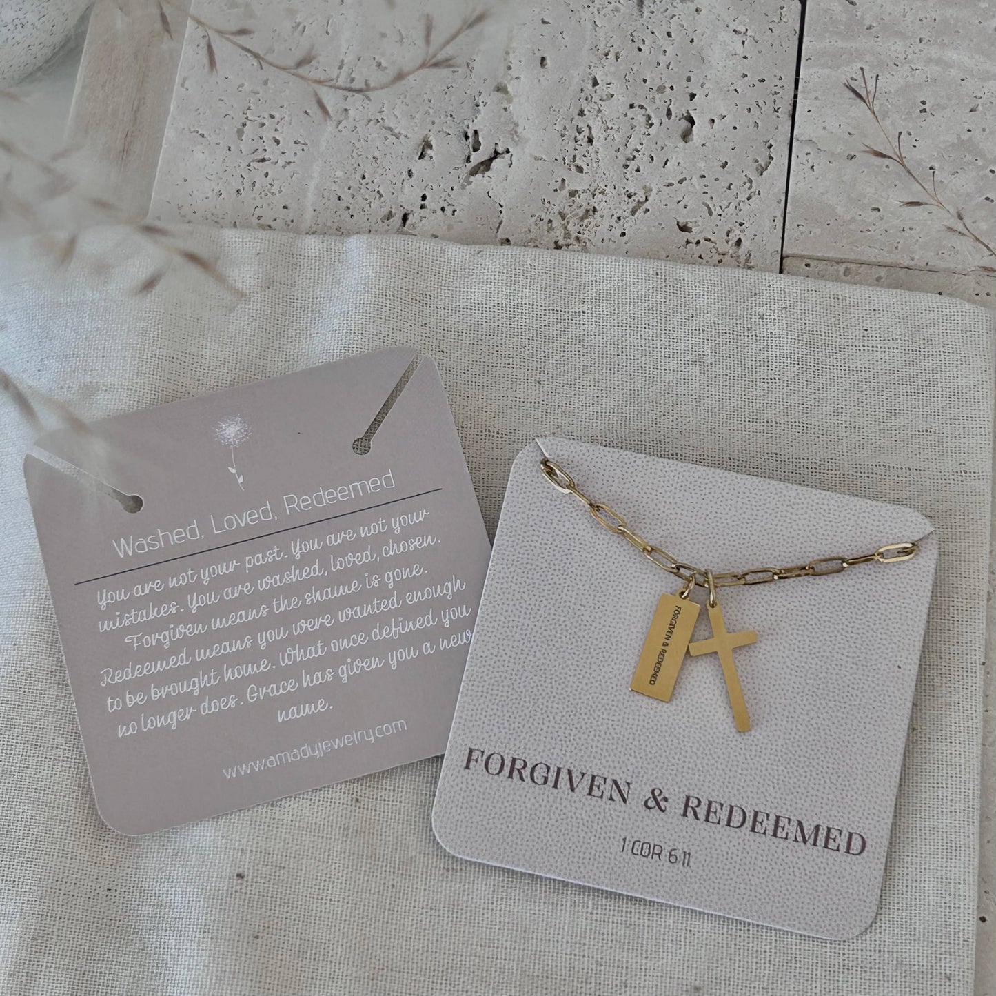 Forgiven & Redeemed Necklace