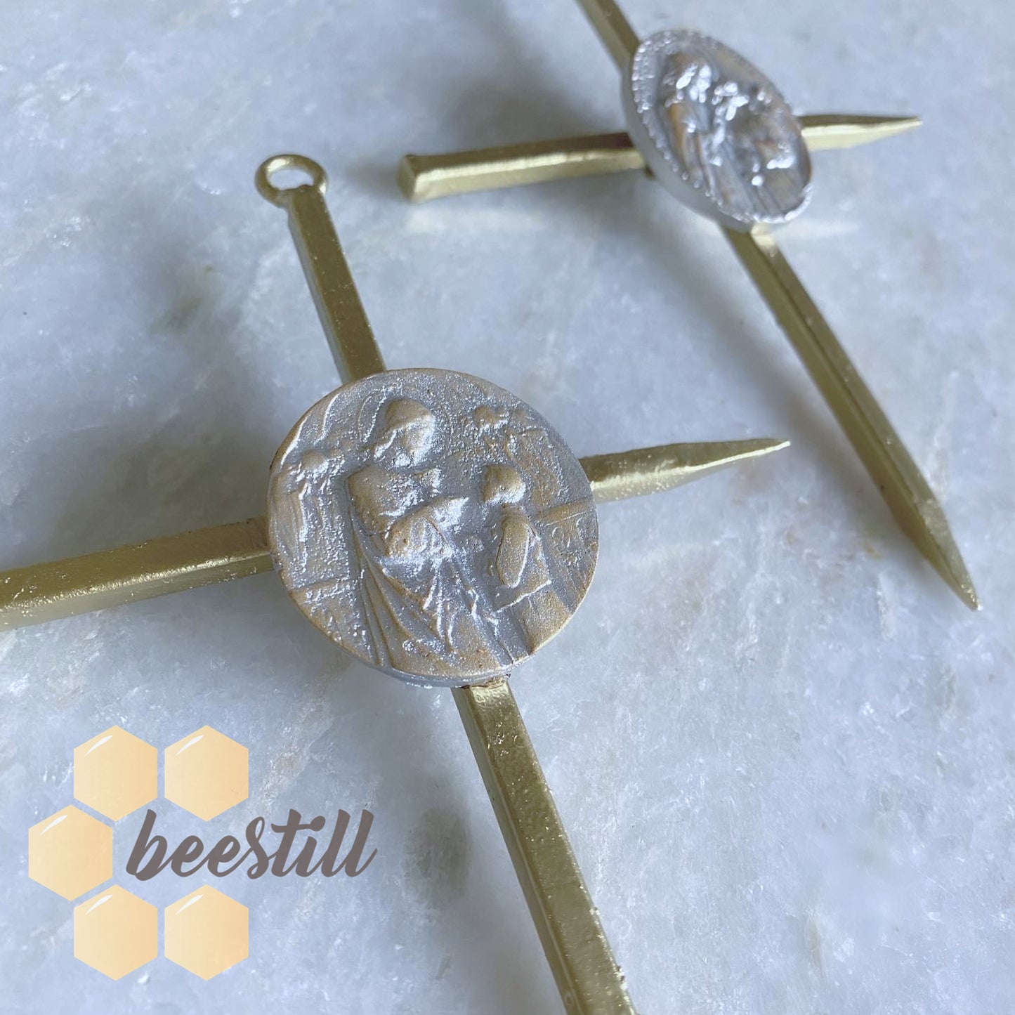 Boy First Communion Nail Cross  
