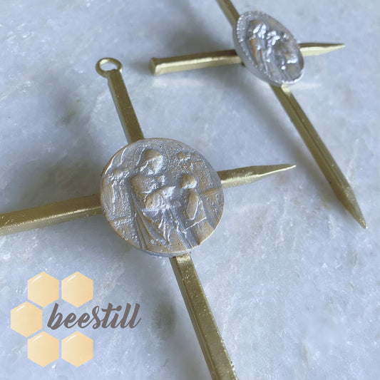 Boy First Communion Nail Cross  