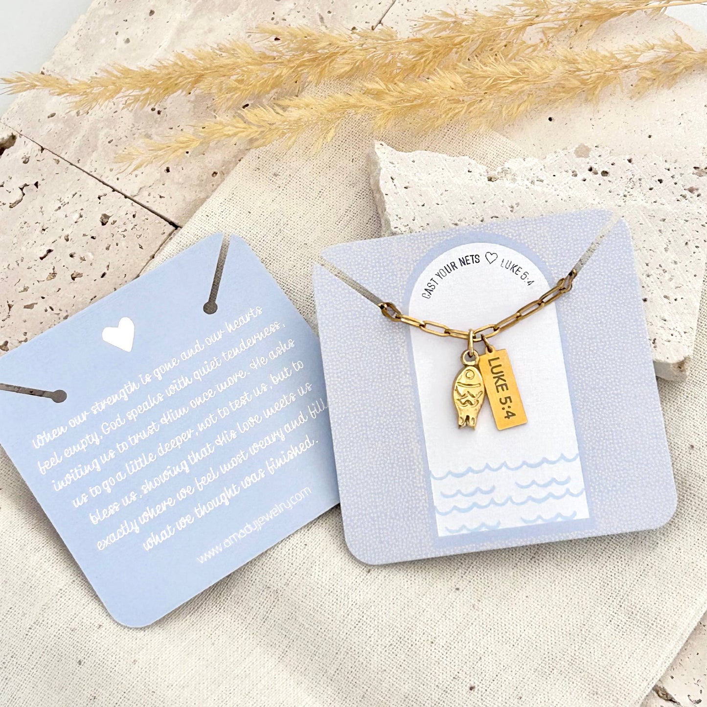 Luke 5:4 Necklace