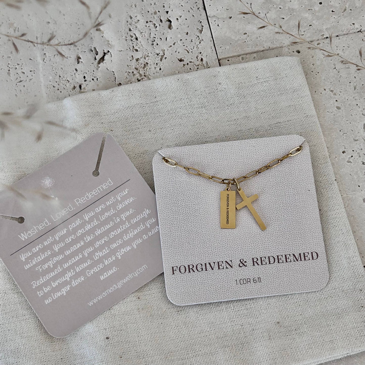 Forgiven & Redeemed Necklace