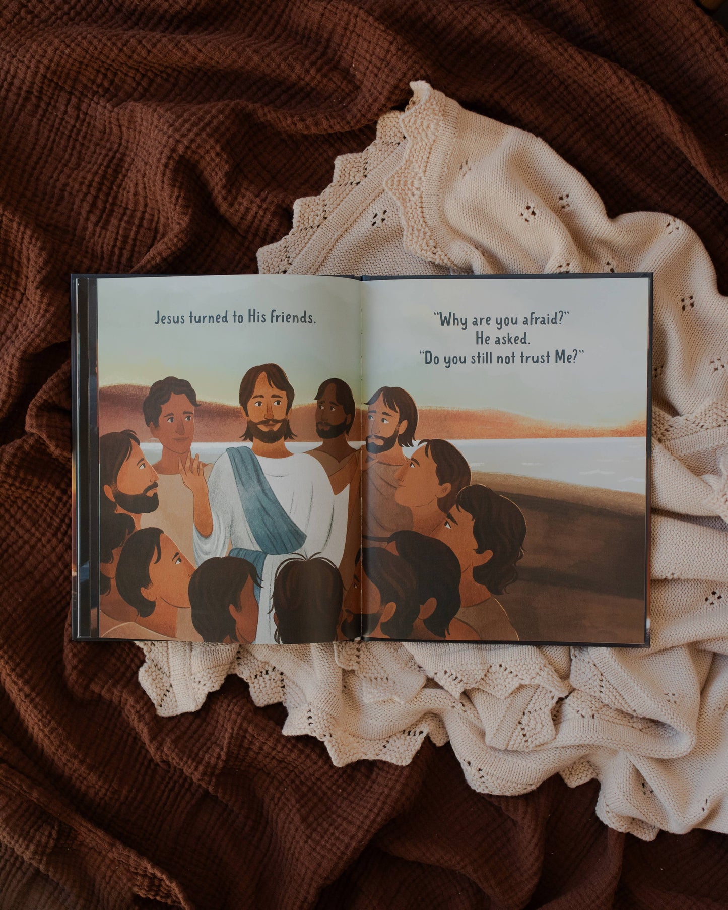 Jesus Calms the Storm Children's Book