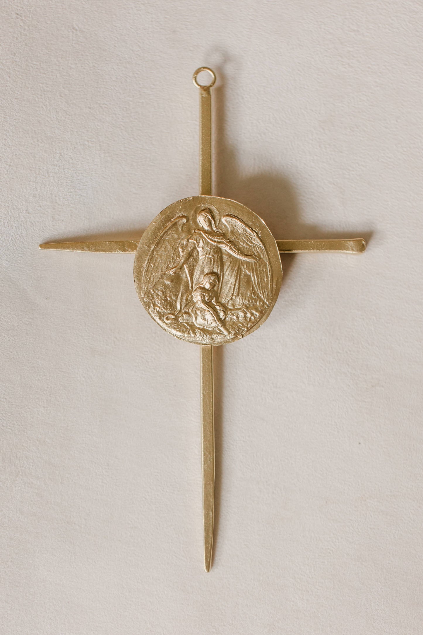 Guardian Angel Nail Cross  