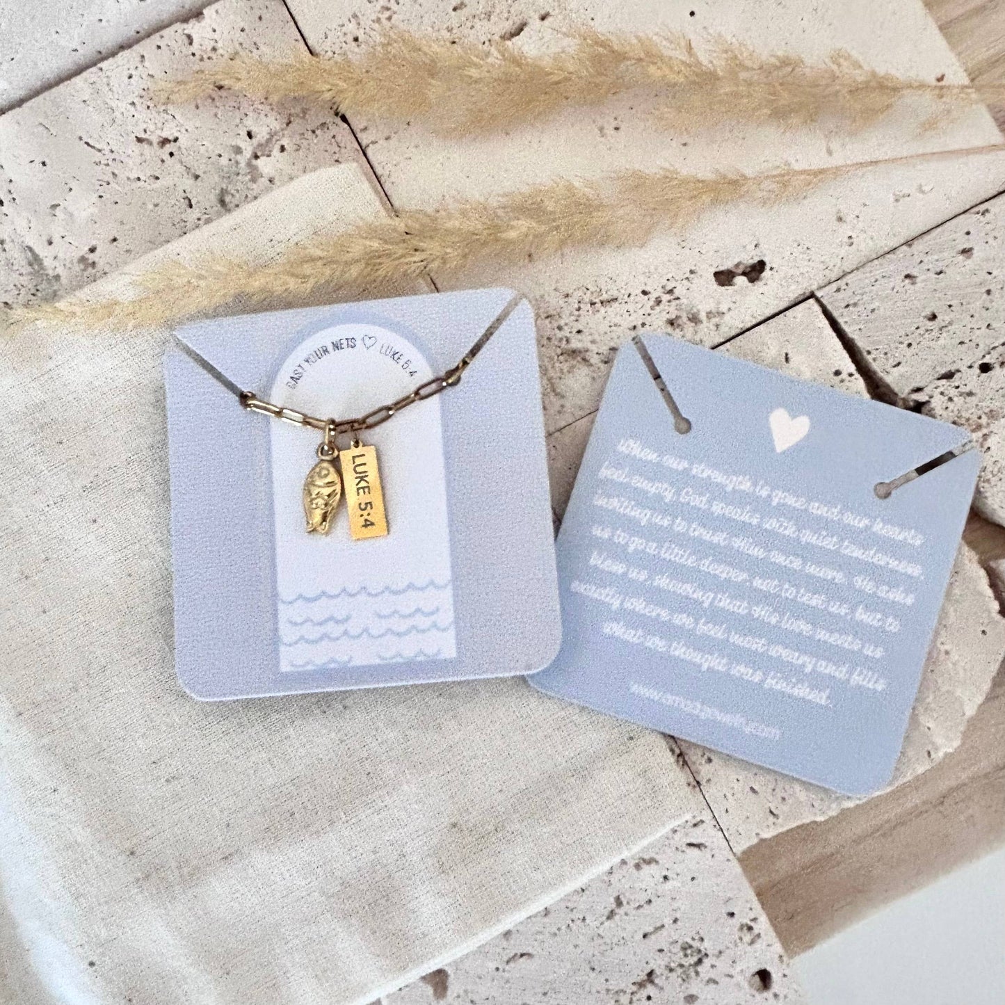 Luke 5:4 Necklace