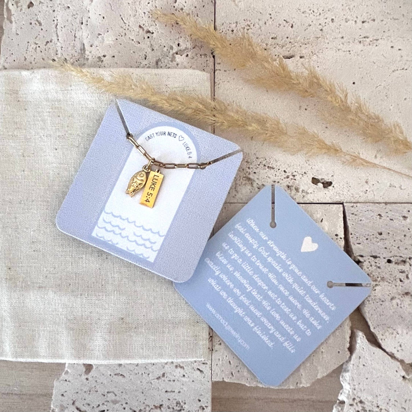 Luke 5:4 Necklace