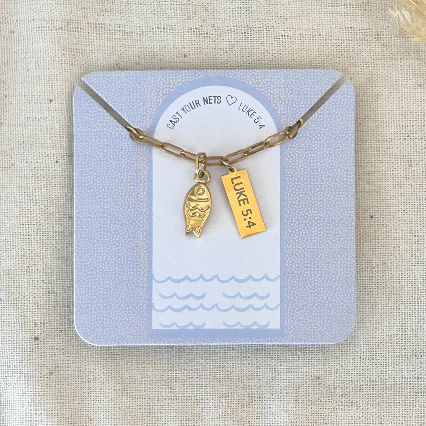 Luke 5:4 Necklace