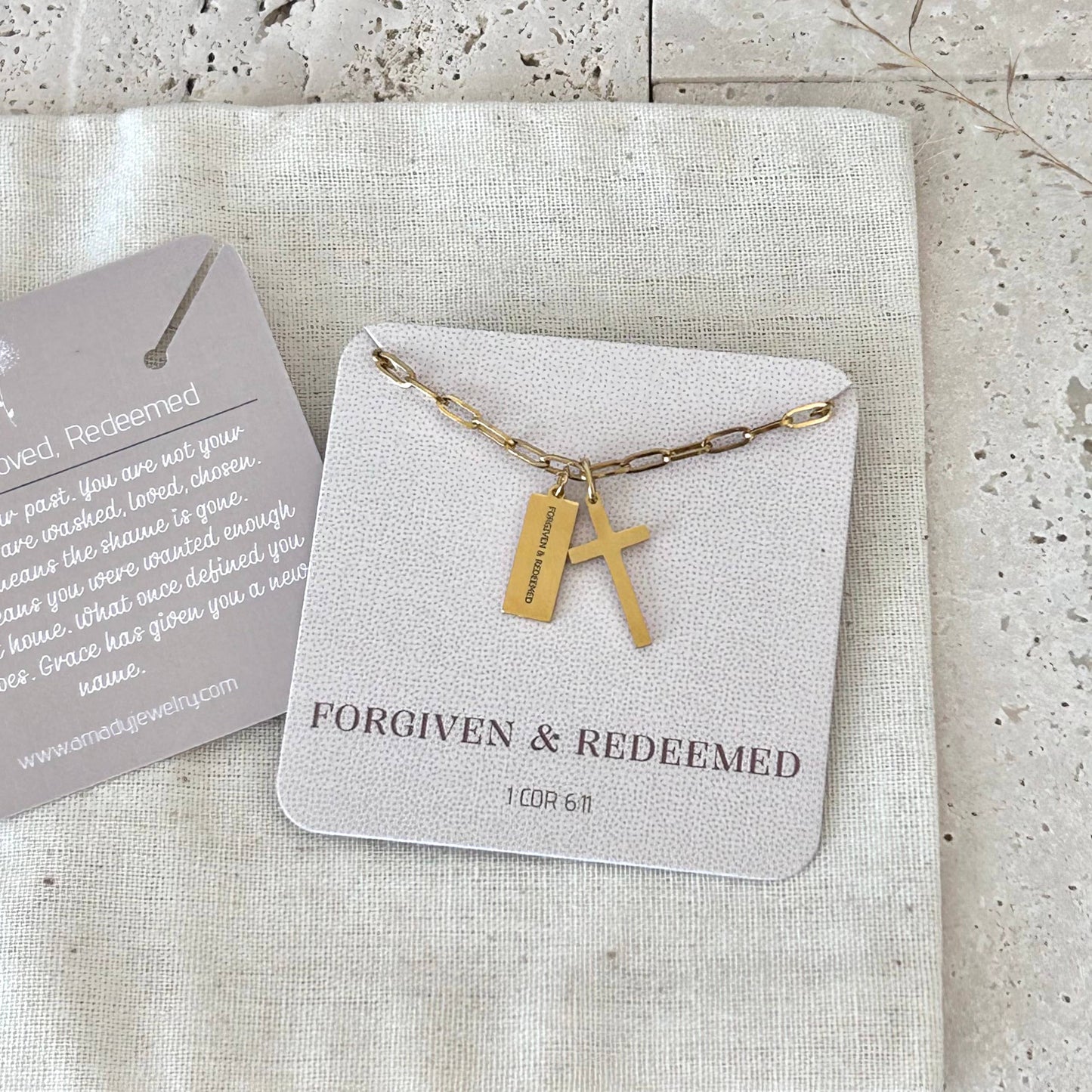 Forgiven & Redeemed Necklace