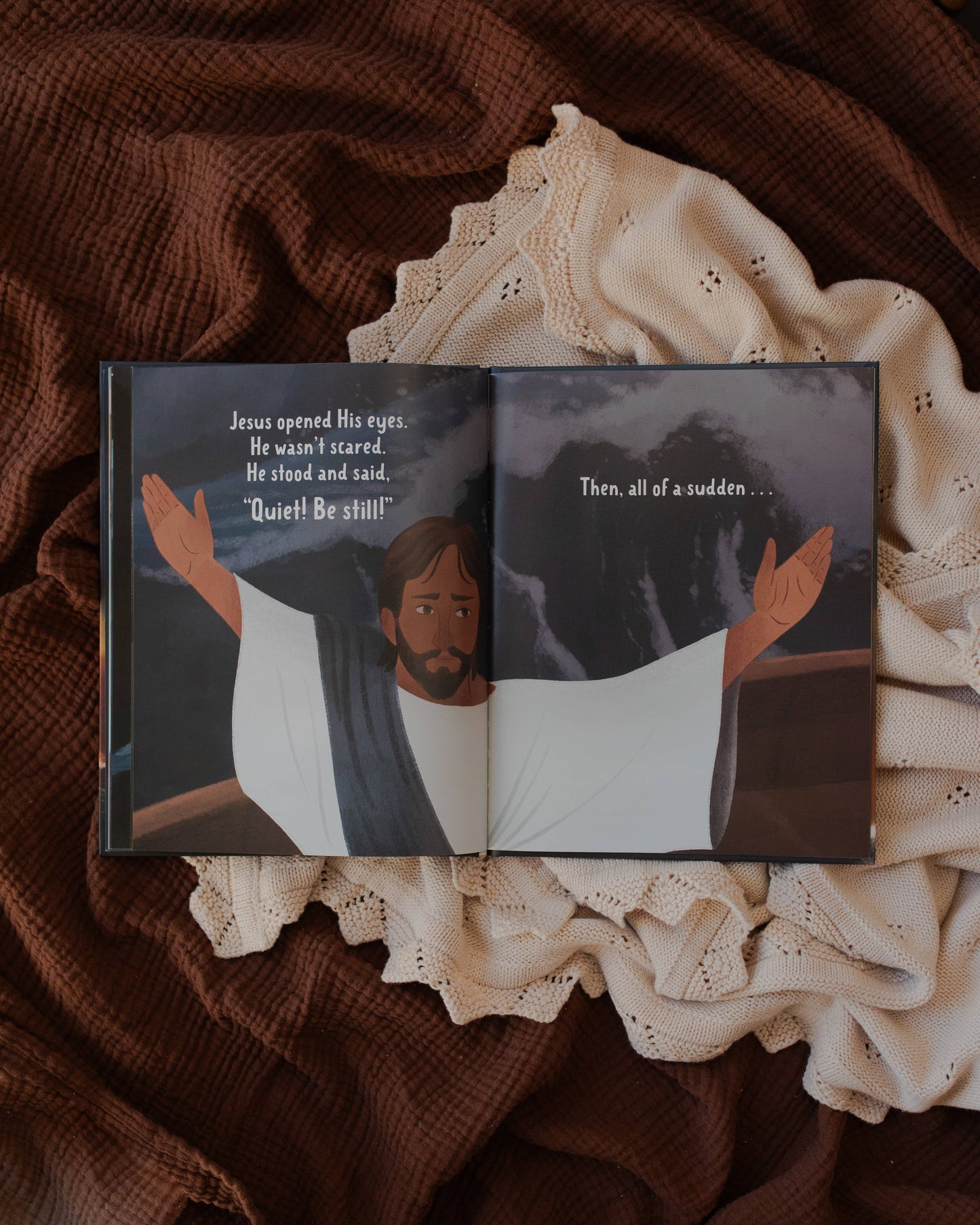 Jesus Calms the Storm Children's Book