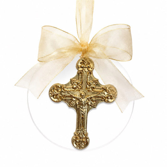 Vintage Crucifix Ornament