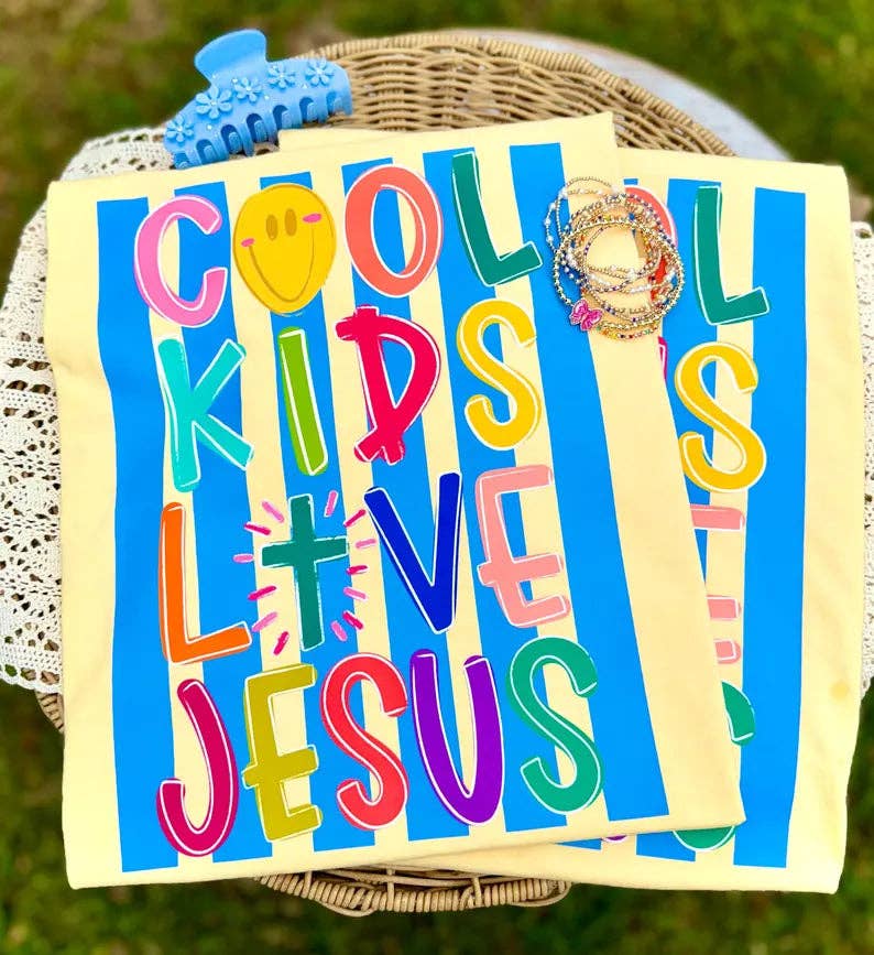 Youth Cool Kids Love Jesus Tee