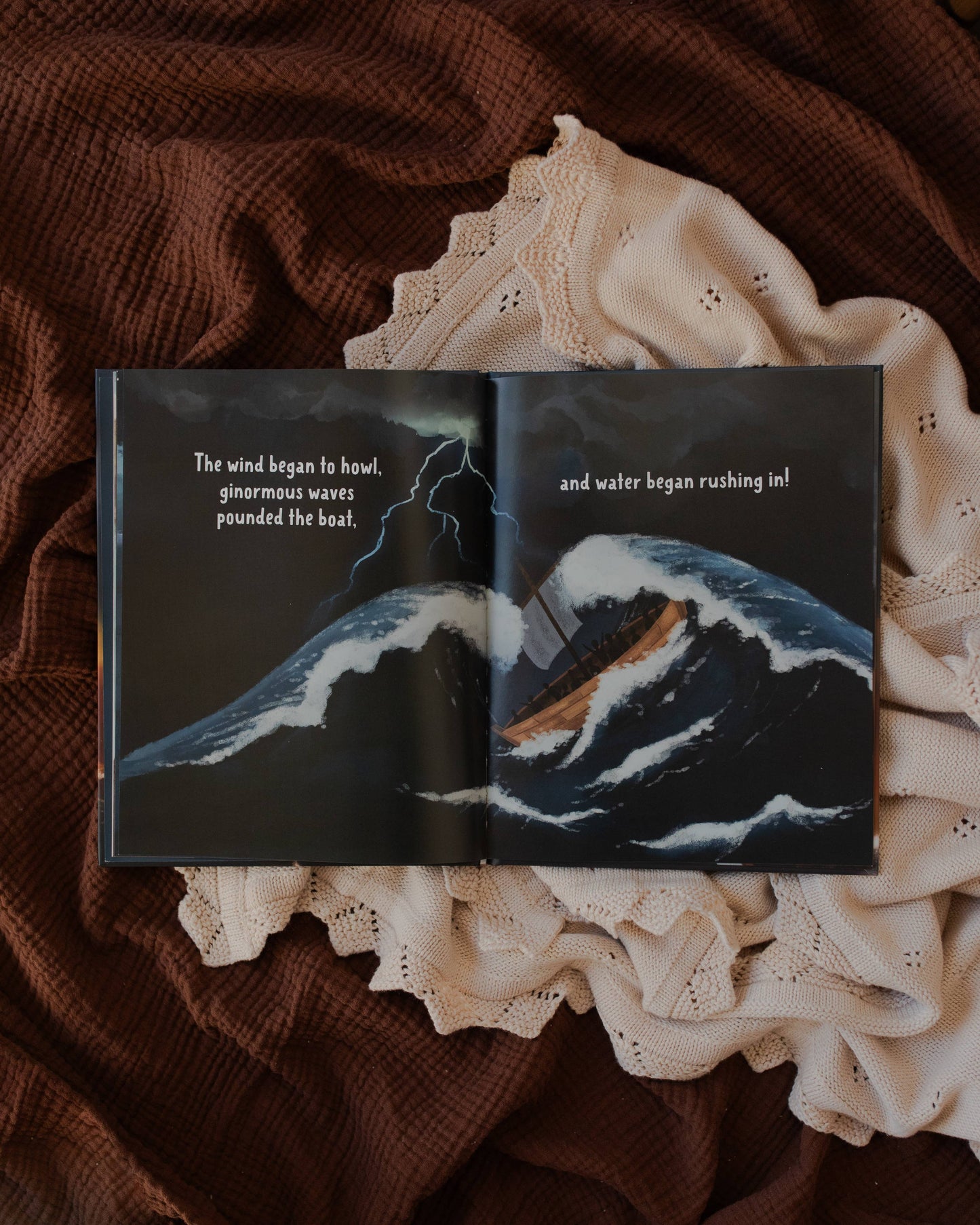 Jesus Calms the Storm Children's Book
