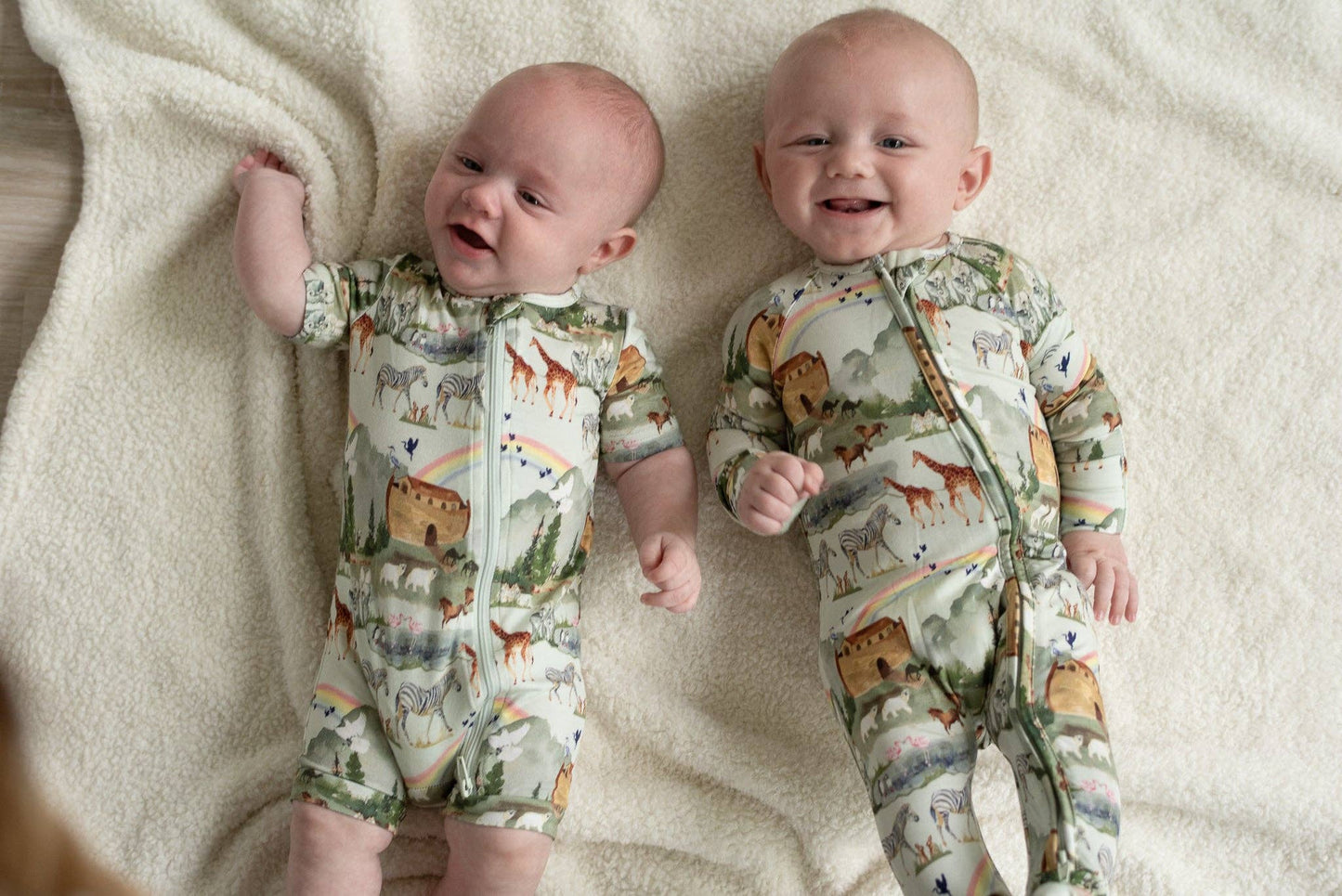 Noah's Ark Convertible Romper