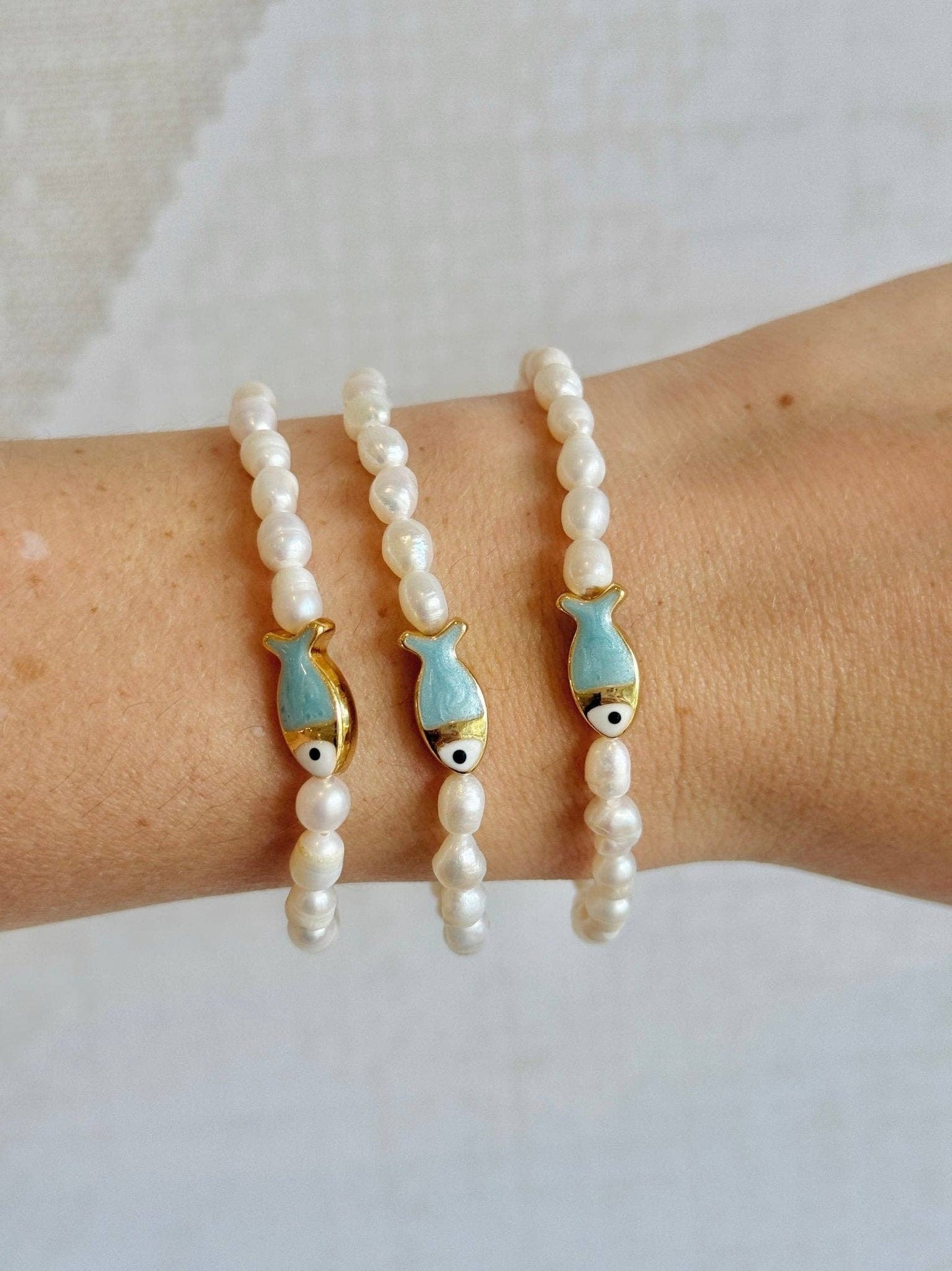 O-Fish Blue Bracelet