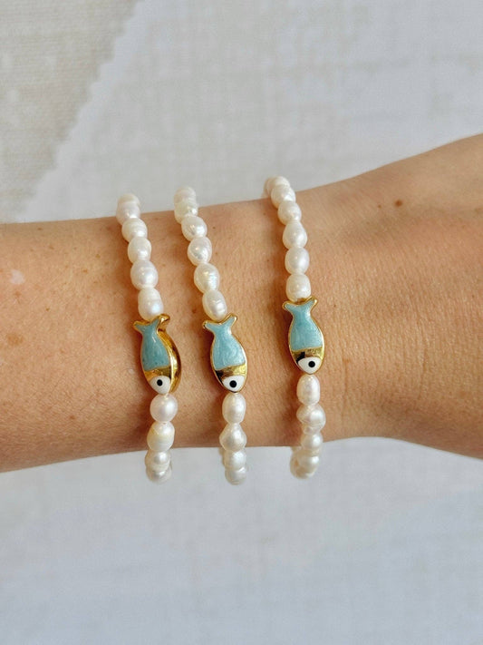 O-Fish Blue Bracelet