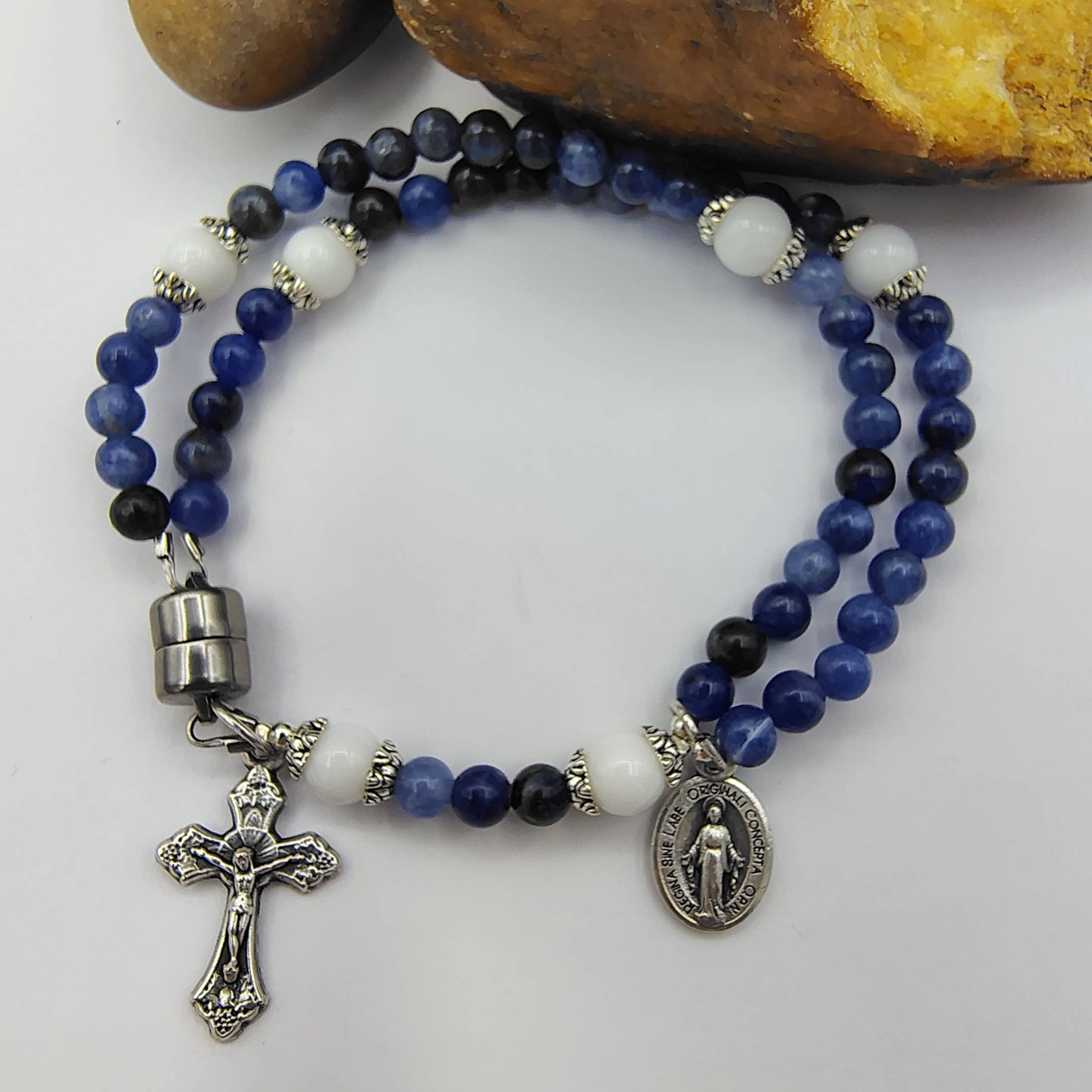Sodalite Wrist Rosary