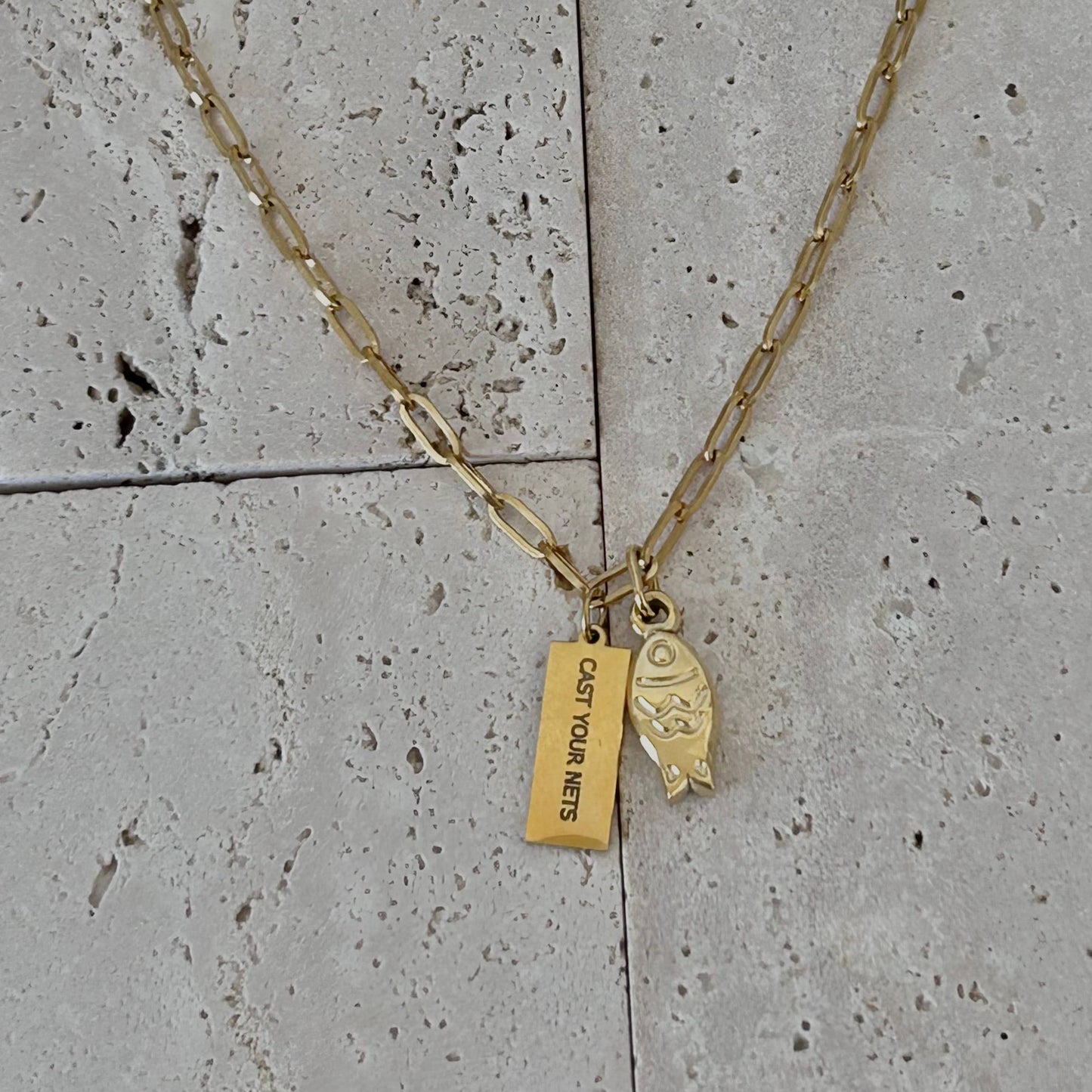 Luke 5:4 Necklace