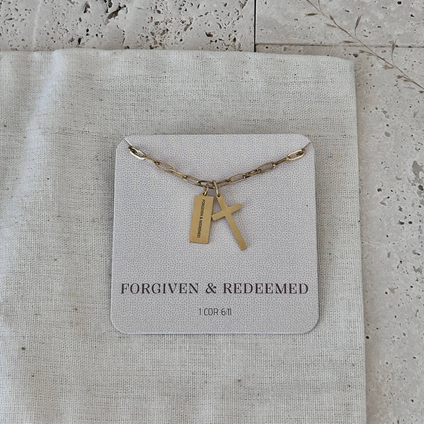 Forgiven & Redeemed Necklace